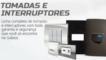 Interruptores e tomadas